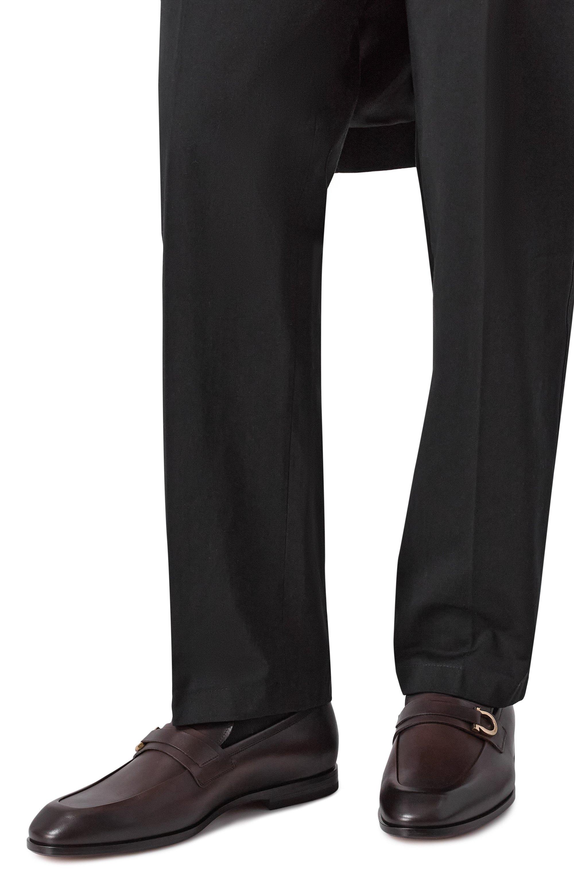 Кожаные лоферы florida FERRAGAMO, арт. 021688/774131, фото 3