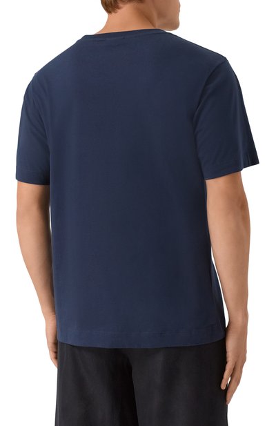 Хлопковая футболка DRIES VAN NOTEN, арт. 021100-2600-509, фото 4