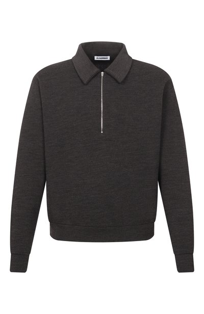 Мужской анорак из хлопка и шерсти JIL SANDER, арт. J22GU0164/J20390