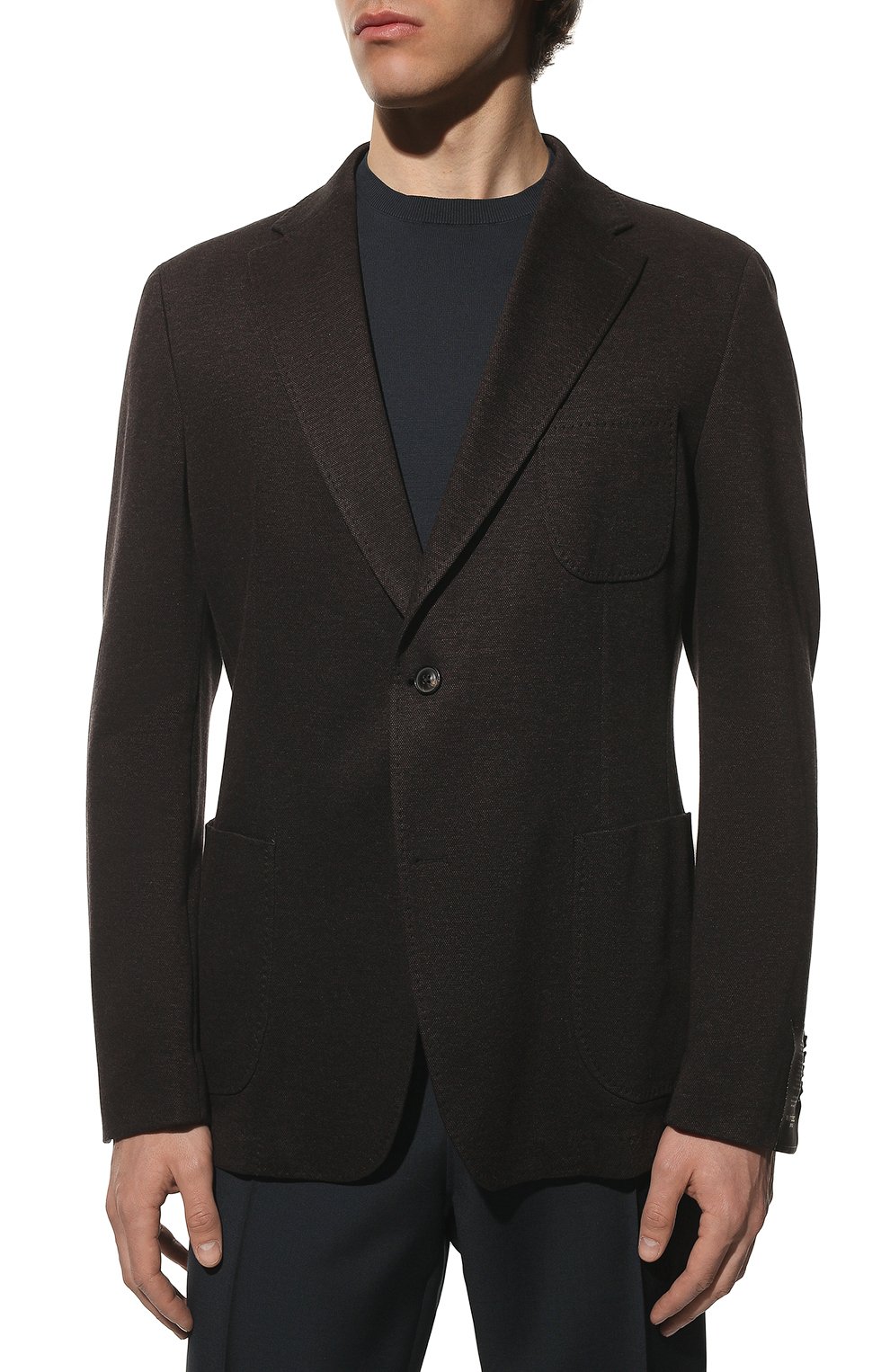Хлопковый пиджак WINDSOR, арт. 13 MAGLIA-J19 10013090, фото 3