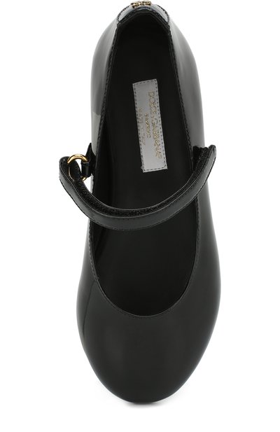 Кожаные балетки DOLCE & GABBANA, арт. D10699/A1328/29-36, фото 4