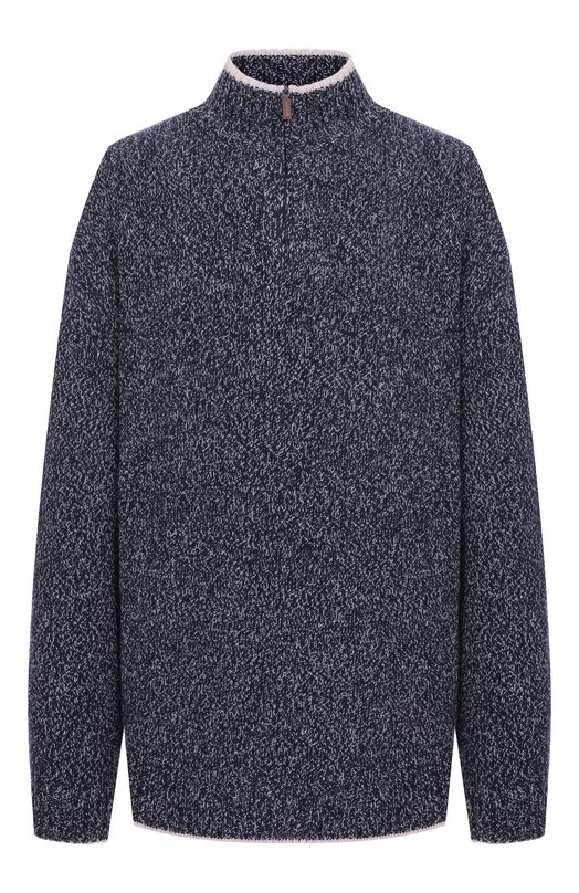 Свитер из шерсти и кашемира Paul&Shark 15311112/5XL Синий 15311112/5XL