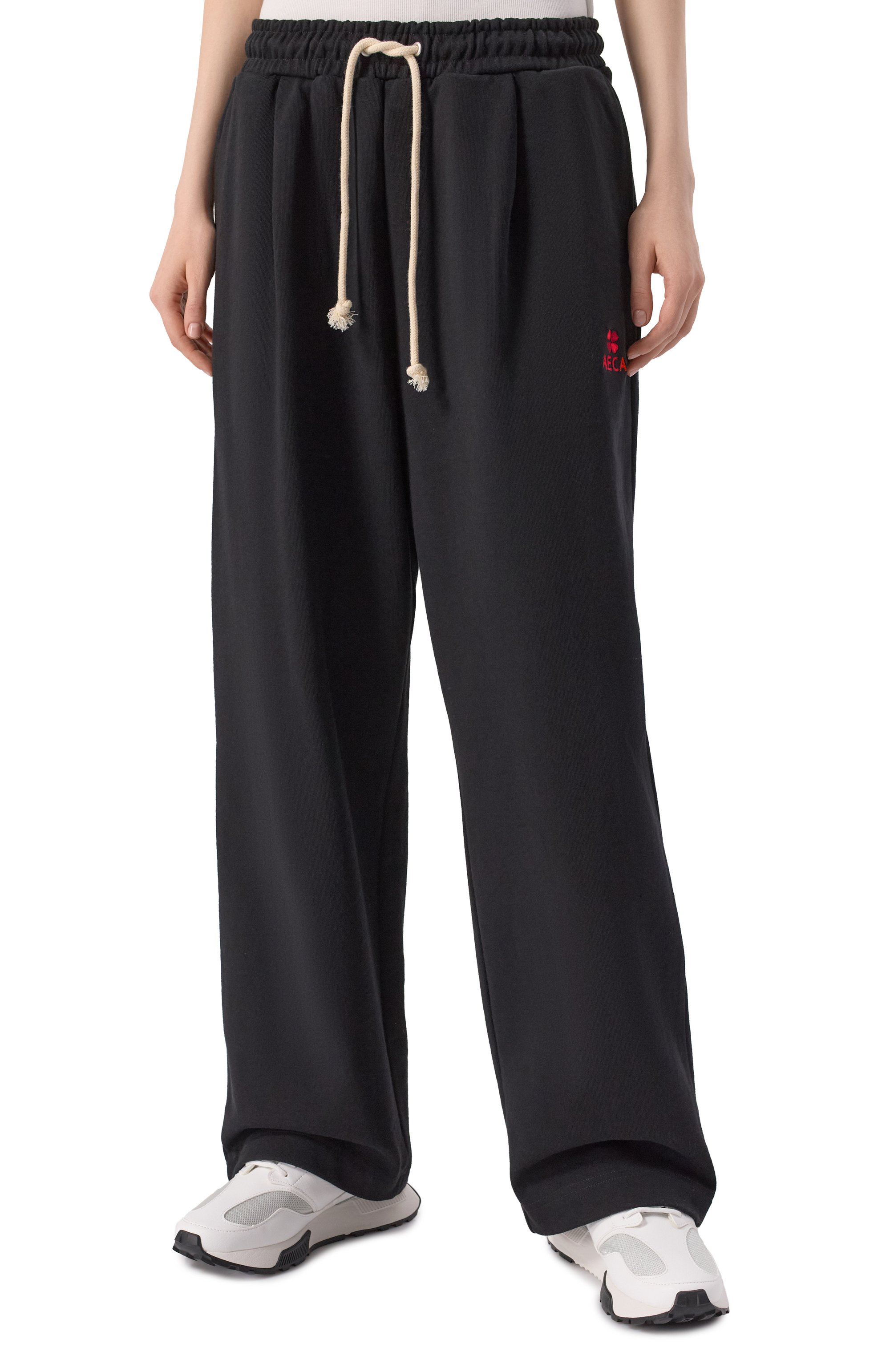 Хлопковые брюки AECA WHITE, арт. AWCMFWBDBPLSO001C0.BLACK (S), фото 3