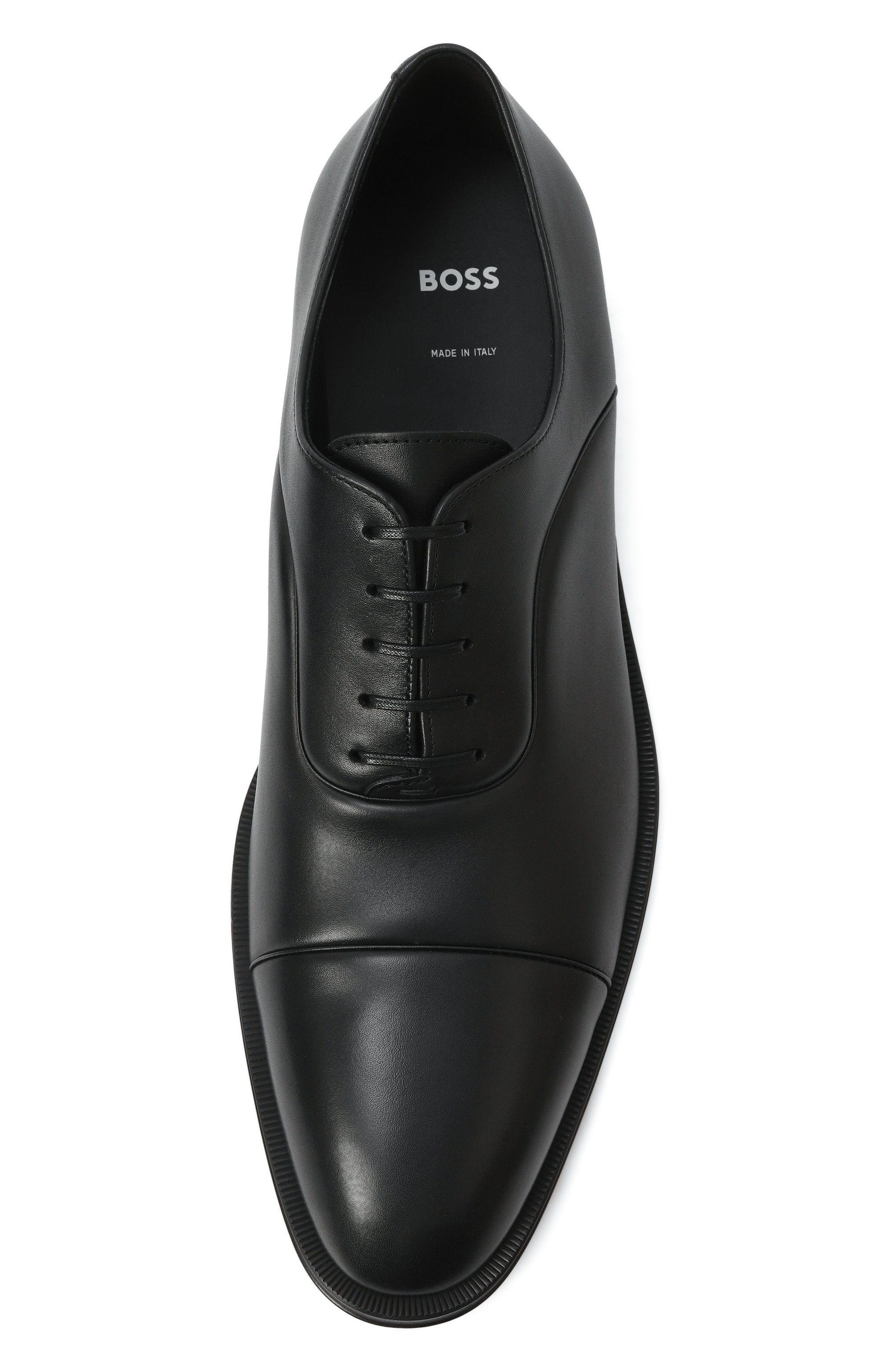 Кожаные оксфорды derrek BOSS, арт. 50530522, фото 6