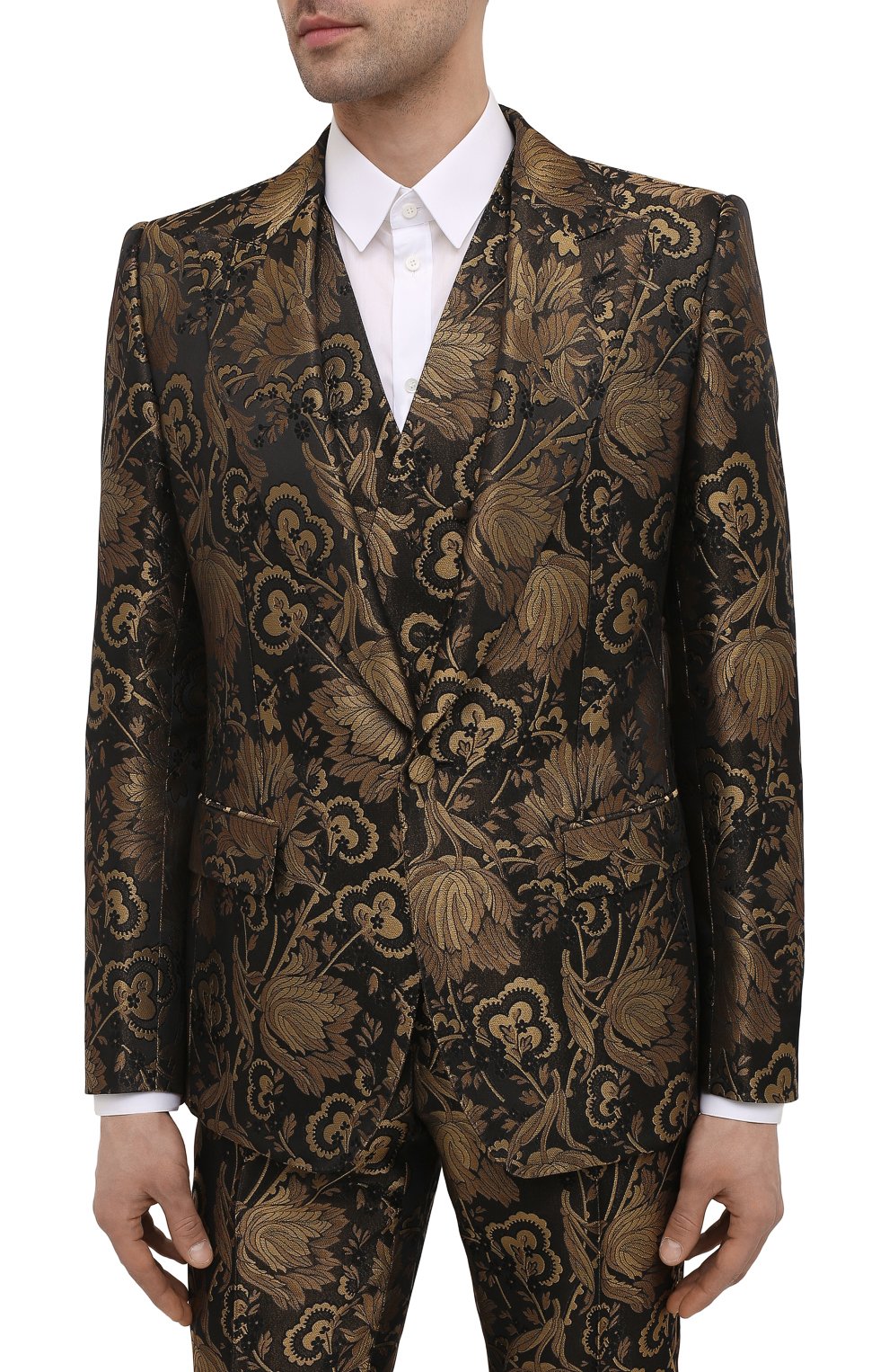 Шерстяной смокинг-тройка sicilia DOLCE & GABBANA, арт. GKEJMT/HJ0AI, фото 2