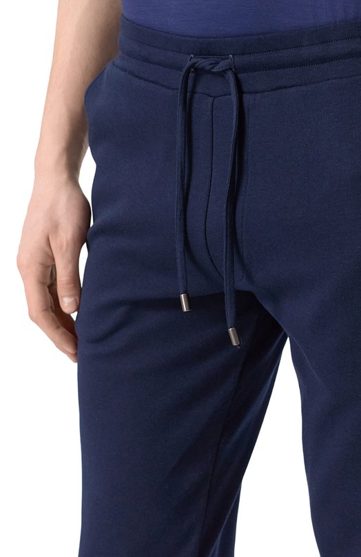 Хлопковые брюки Canali T0855U/MJ02137 Синий  T0855U/MJ02137 Фото 5