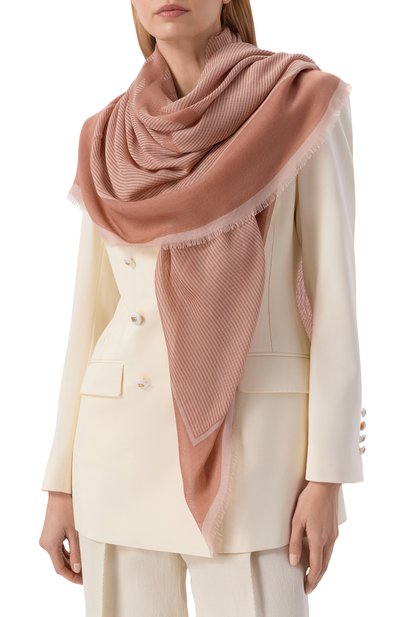 Шаль из кашемира и шелка SAINT LAURENT, арт. 862440/3YR65, фото 2