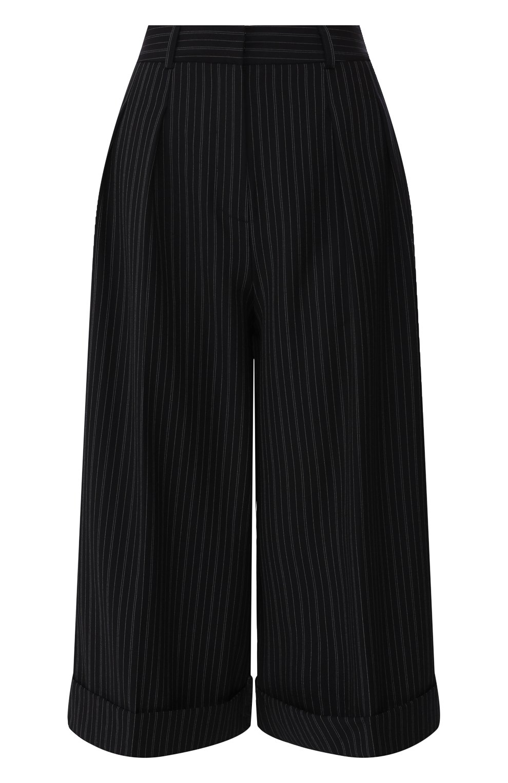 Шерстяные брюки JM STUDIO синего цвета по цене 17980 руб., арт. FW192012, фото 1 Шерстяные брюки JM STUDIO, арт. FW192012, фото 1