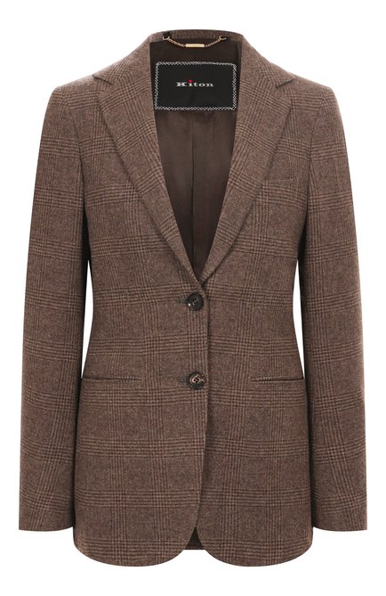 Женский жакет из шерсти и кашемира KITON, арт. D58504K0550G02