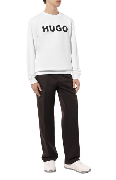 Хлопковый свитшот HUGO, арт. 50477328, фото 2