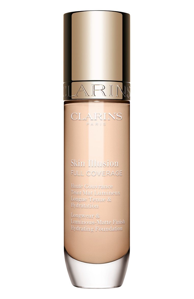 Тональный крем с матовым эффектом skin illusion full coverage, оттенок 100.3n (30ml) CLARINS  цвета, арт. 80106978 | Фото 1 (Региональные ограничения белый список (Axapta Mercury): Не проставлено; Нос: Не проставлено; Финишное покрытие: Матовый; SPF фильтр: Минимальный (0-5))