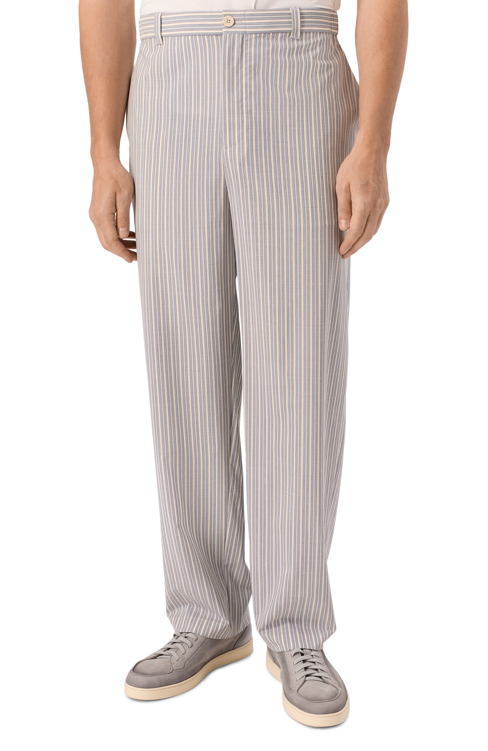 Шерстяные брюки EMPORIO ARMANI, арт. EM006936/TE22612, фото 3