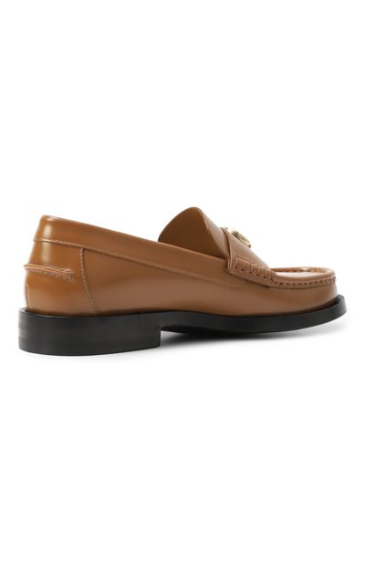 Кожаные лоферы GUCCI, арт. 816333/17X00, фото 5