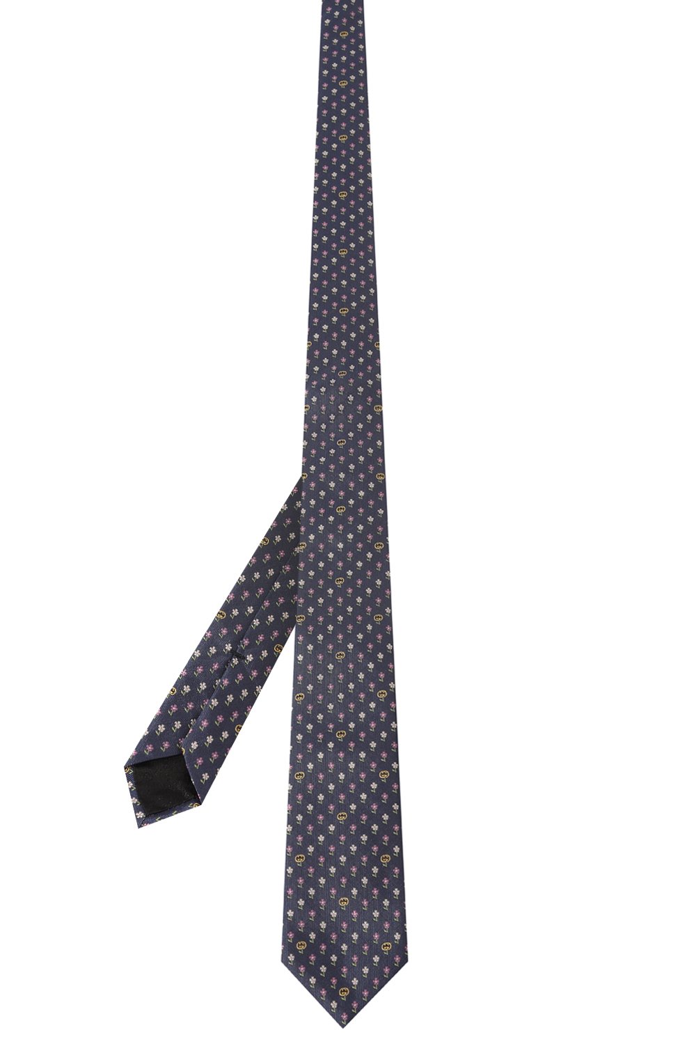 Шелковый галстук GUCCI, арт. 643815 4E002, фото 3