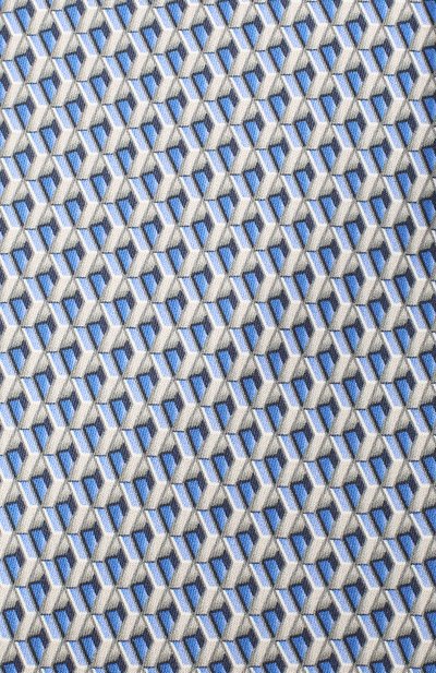 Шелковый галстук LANVIN голубого цвета по цене 9440 руб., арт. 2864/TIE, фото 3 Шелковый галстук LANVIN, арт. 2864/TIE, фото 3