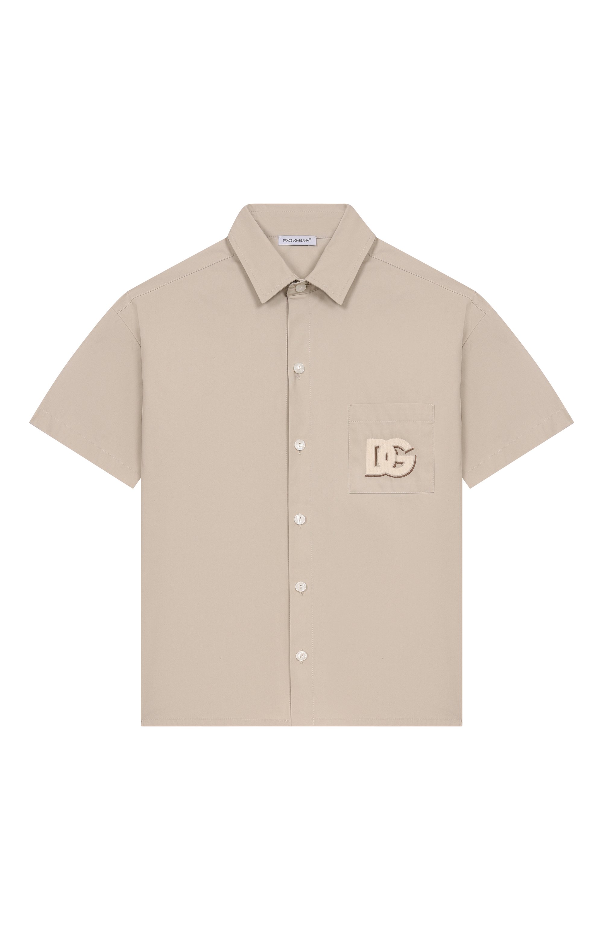 Хлопковая рубашка DOLCE & GABBANA, арт. L44S29/HUMRB/8-14, фото 1