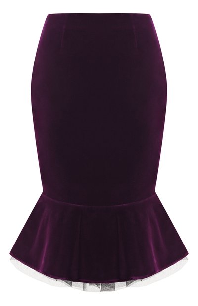Женская бархатная юбка NINA RICCI, арт. 25ACJU014/C01092