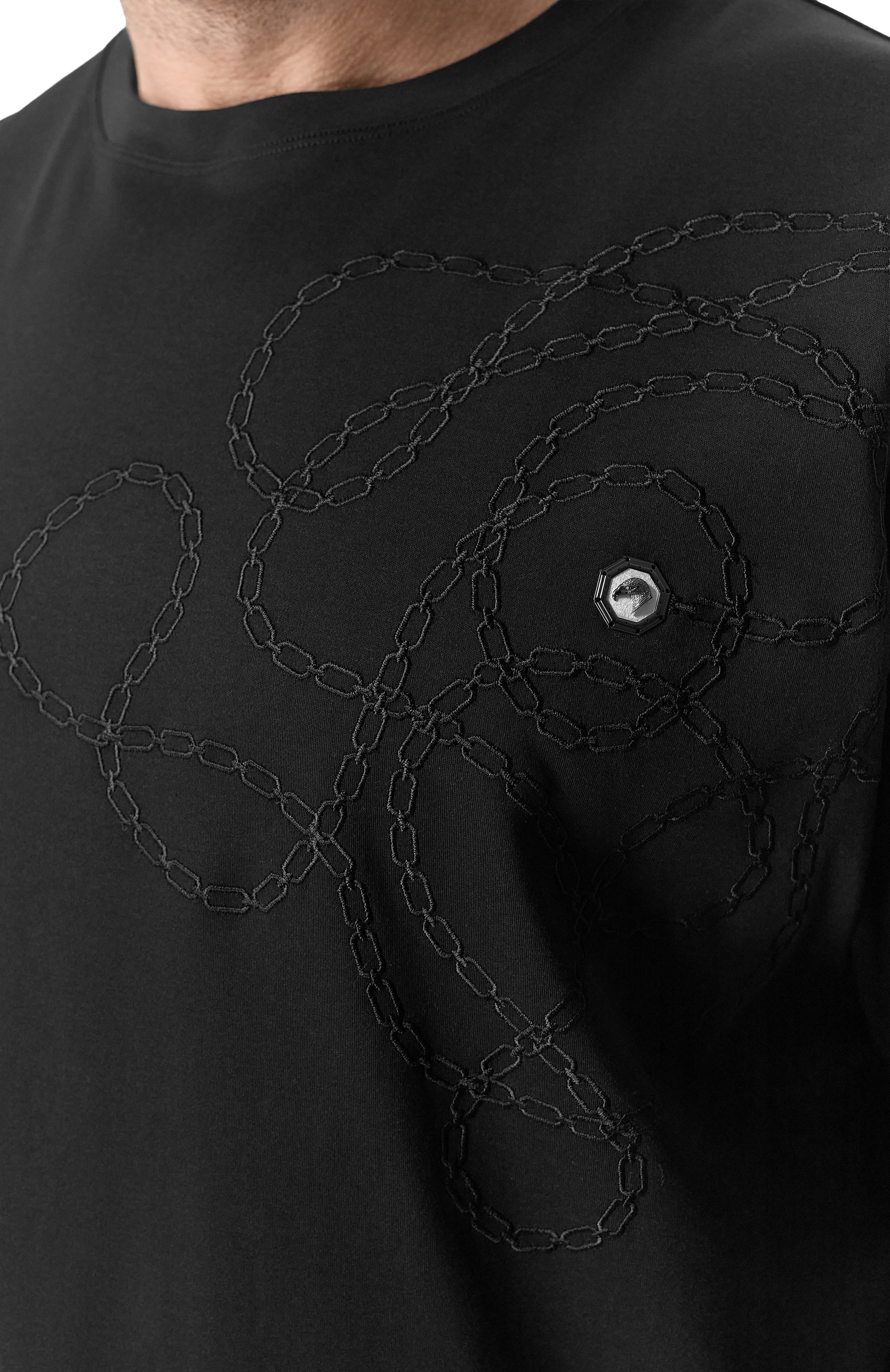 Хлопковая футболка STEFANO RICCI, арт. MNH6105080/LUXT, фото 5