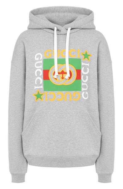 Женский хлопковое худи GUCCI, арт. 605154/XJCCD