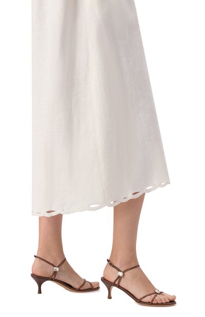 Текстильные босоножки julia valentina CASADEI, арт. 1L348J0501/C2726, фото 3