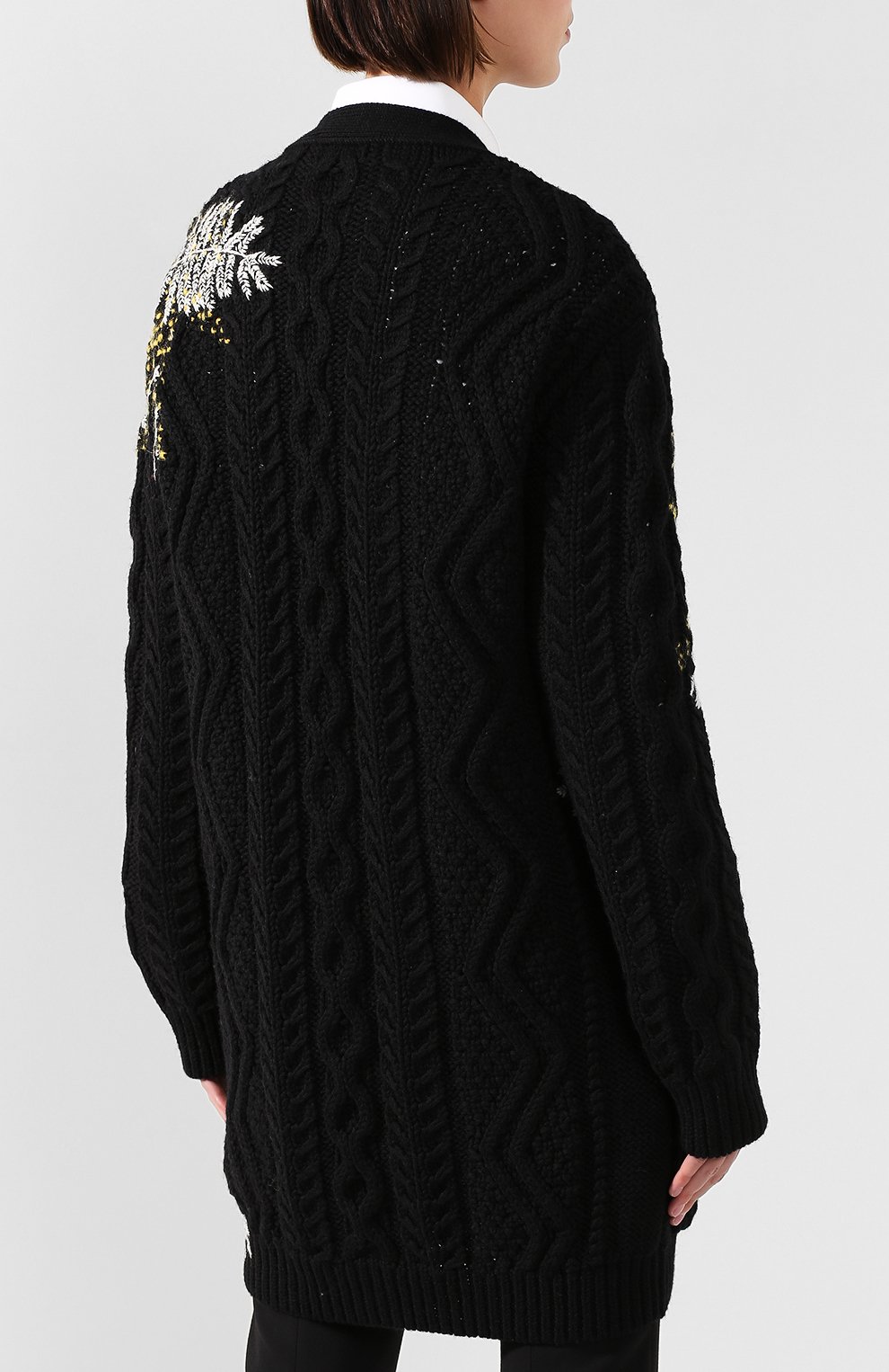 Шерстяной кардиган VALENTINO, арт. RB3KH00BUBI, фото 4