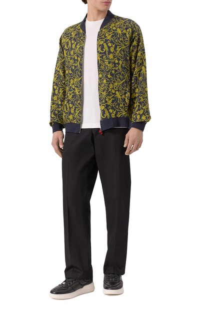 Льняной бомбер KITON, арт. UG0001H0930301, фото 2