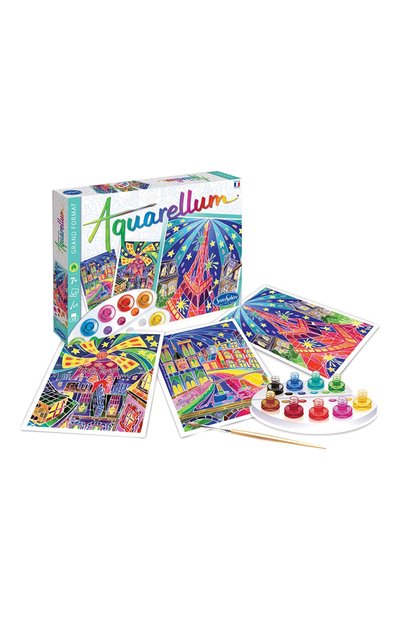 Акварельная раскраска ночной париж SENTOSPHERE, арт. 6260