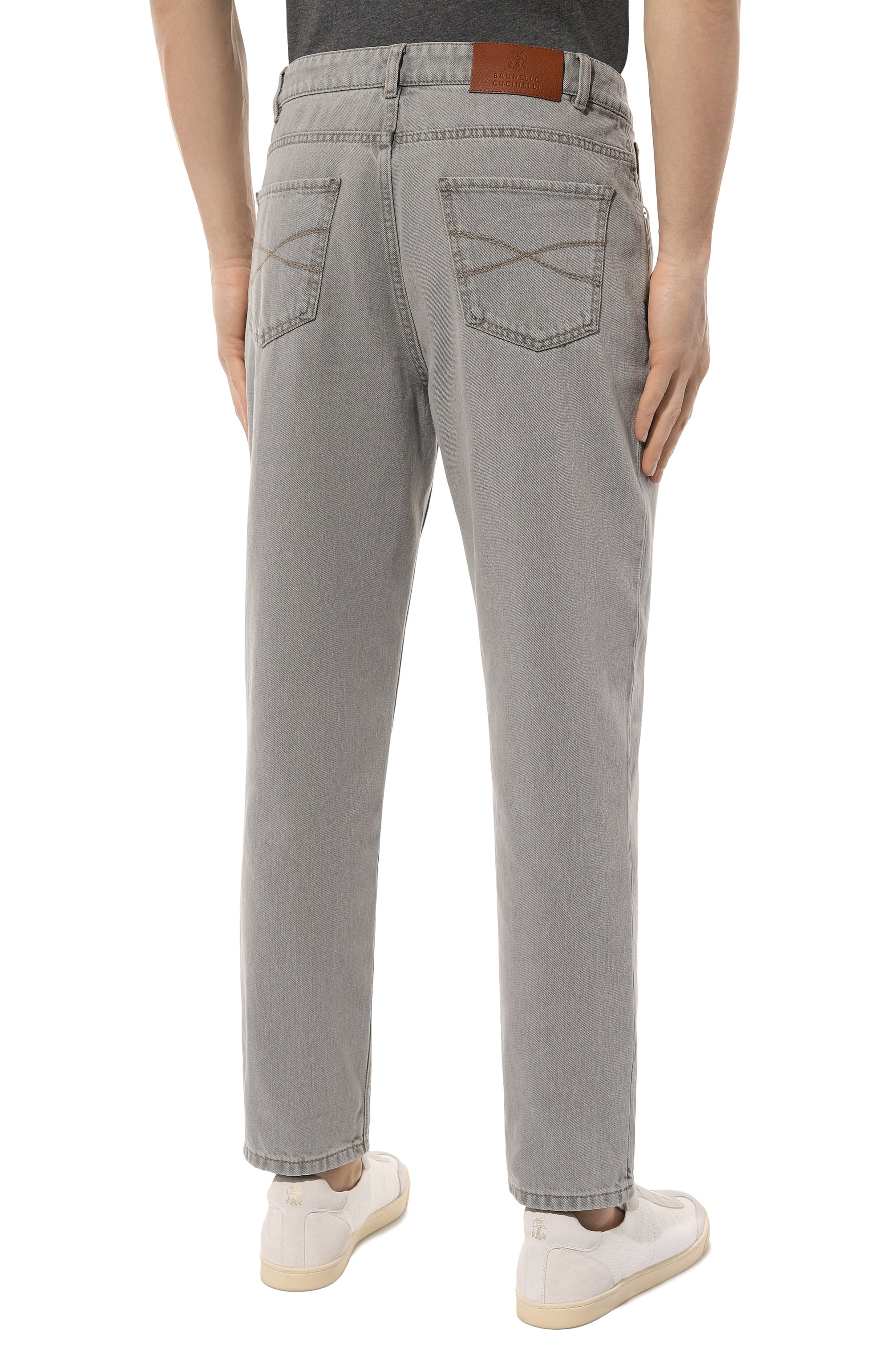 Джинсы straight fit BRUNELLO CUCINELLI, арт. M242PB2258, фото 4