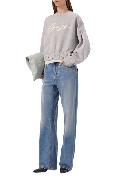 Хлопковый свитшот BOSS ORANGE, арт. 50547796, фото 2