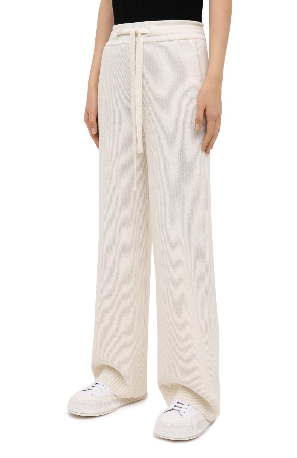 Брюки NANUSHKA, арт. 0NI_CREME_SUSTAINABLE CASHMERE KNIT, фото 3