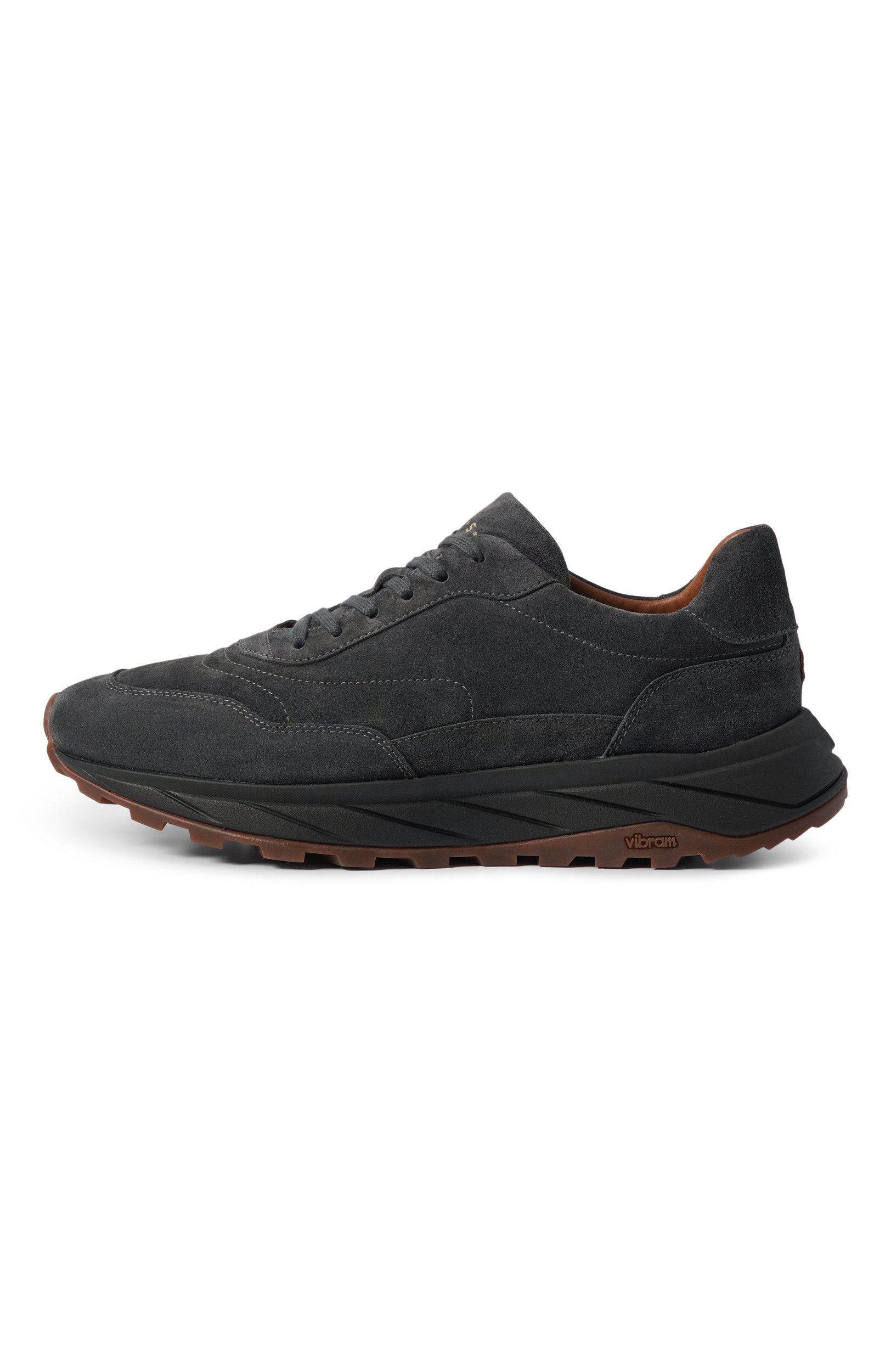 Замшевые кроссовки H`D`S`N BARACCO, арт. SHARK.SLM.0*/SUEDE LANA+M0NT0NE, фото 3