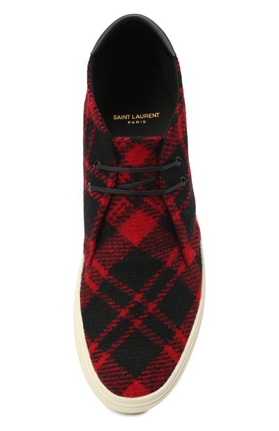 Текстильные кеды ace SAINT LAURENT, арт. 630959/1ZC10, фото 5
