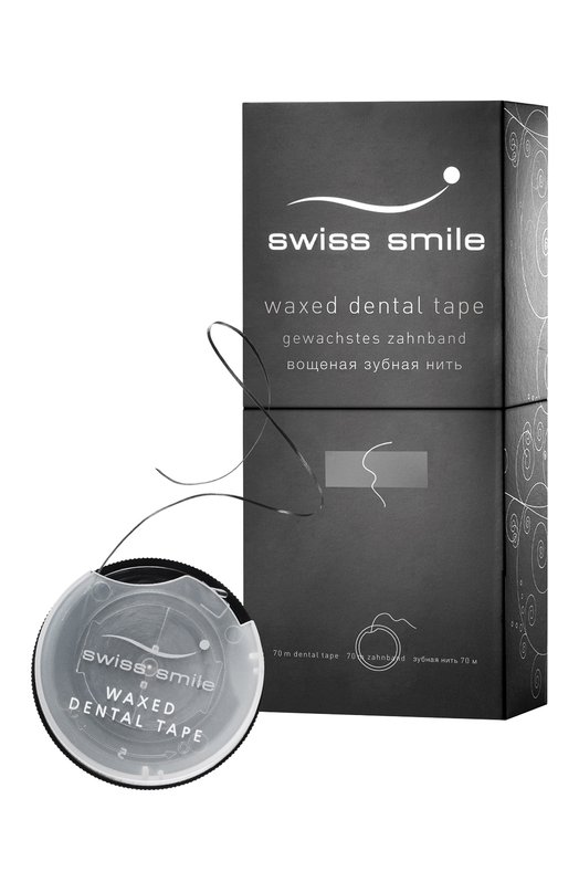 фото Вощеная зубная лента swiss smile