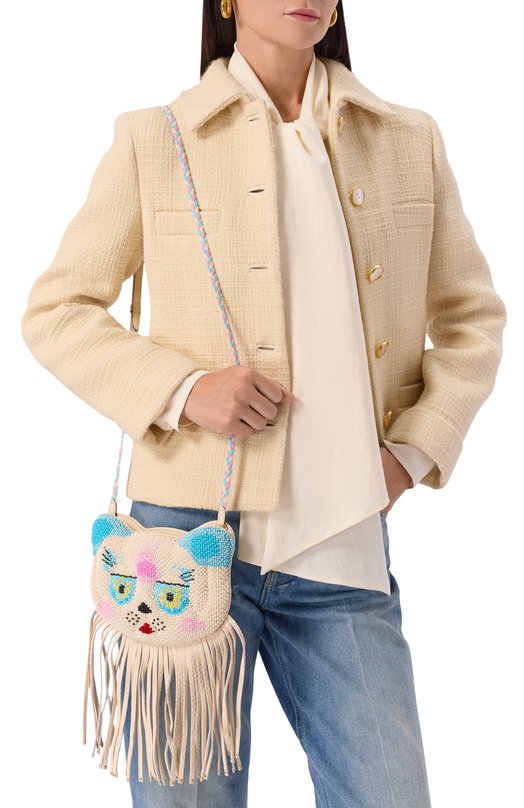 Сумка Le Chat de la Maison Valentino 7W2B0S18/GUD Кремовый  7W2B0S18/GUD Фото 2