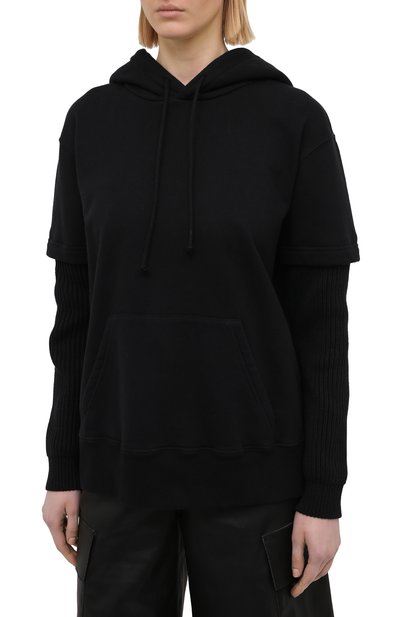 Хлопковое худи MM6, арт. S52GU0136/S25337, фото 3