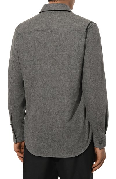 Рубашка из шерсти и кашемира AGNONA, арт. TD08U3E/UW035E, фото 4