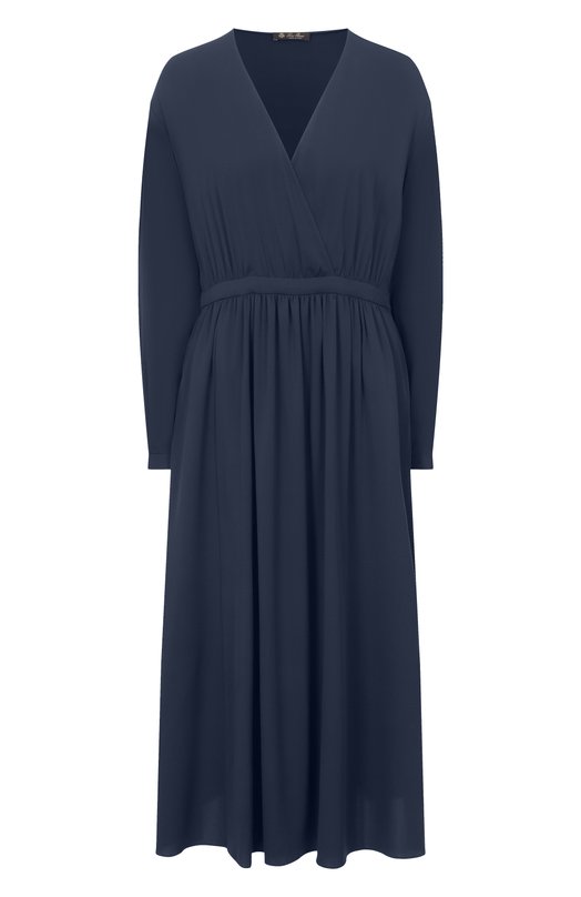 Шелковое платье Loro Piana FAL5846 Синий FAL5846