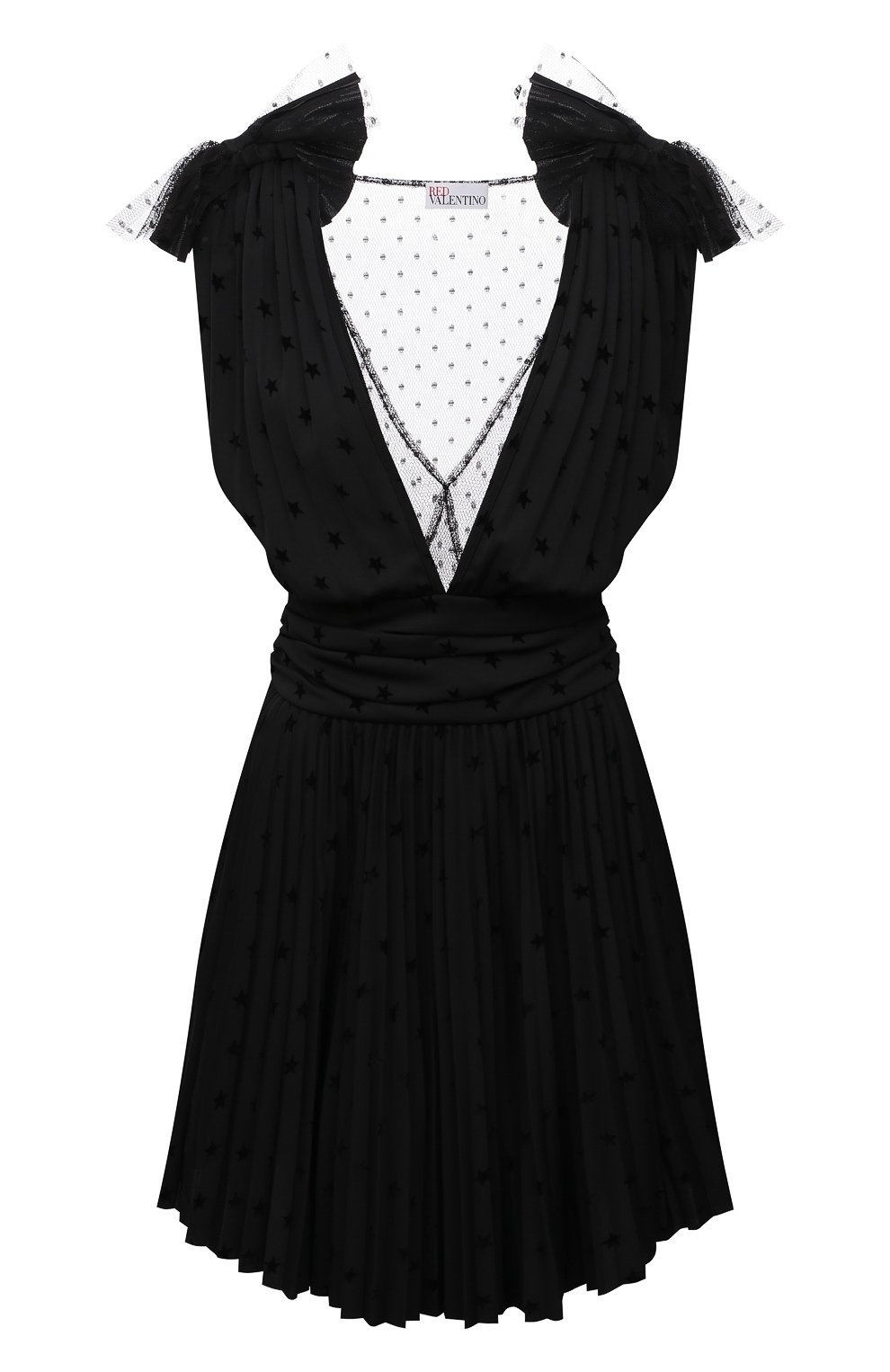 Платье REDVALENTINO черного цвета по цене 65800 руб., арт. WR3MJ07N/620, фото 1 Платье REDVALENTINO, арт. WR3MJ07N/620, фото 1