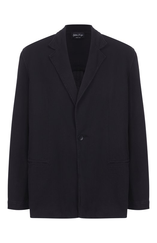 Хлопковый пиджак Andrea Ya'aqov 26MG0W12 Чёрный 26MG0W12