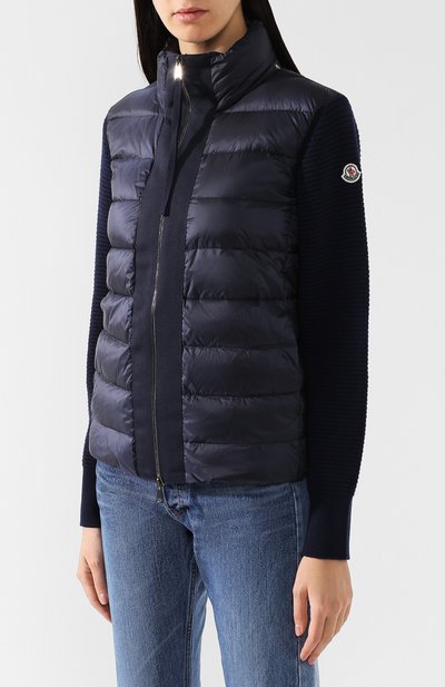 Куртка на молнии с воротником-стойкой MONCLER, арт. D2-093-94875-00-98124, фото 3