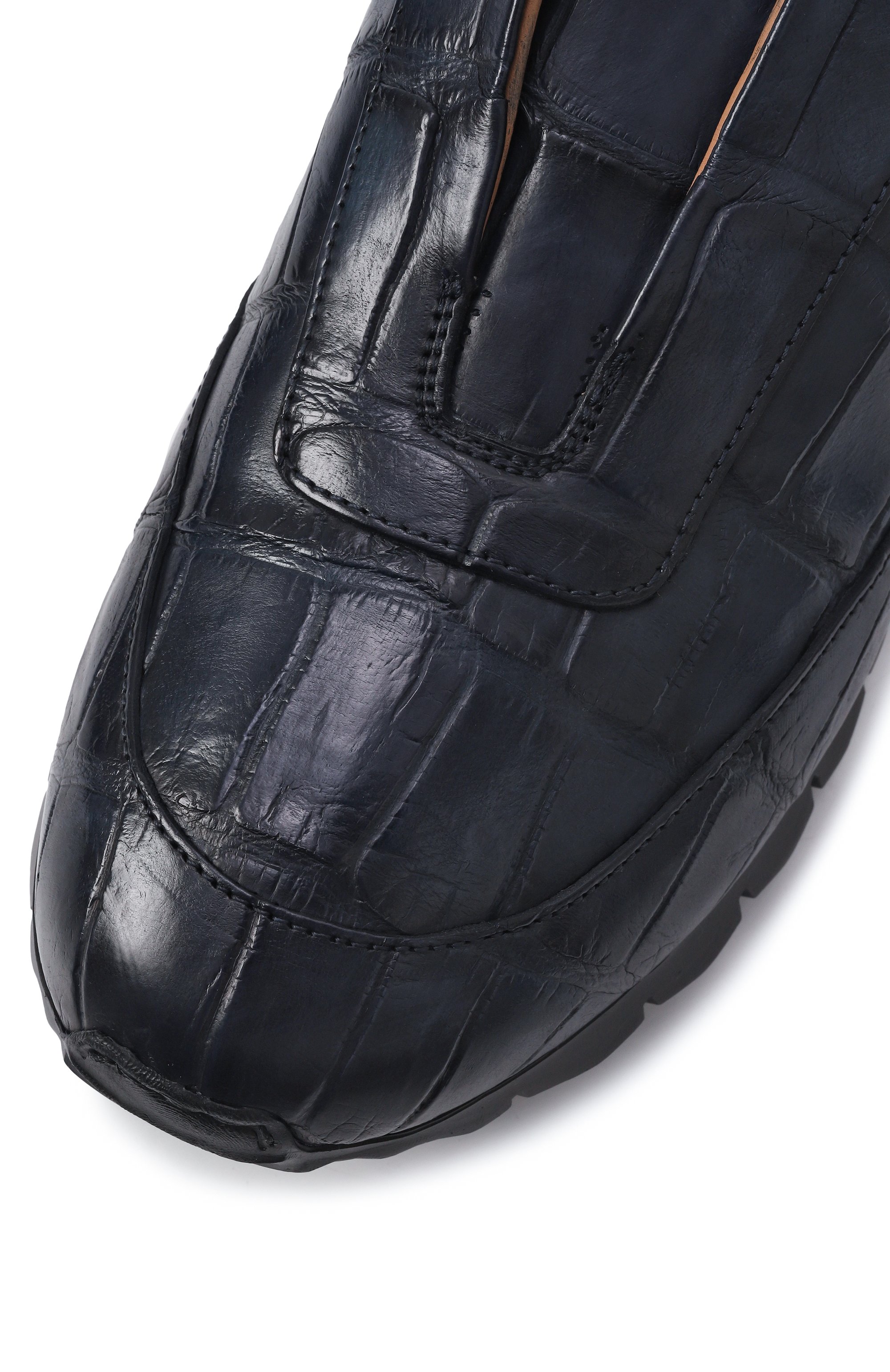 Кроссовки из кожи аллигатора KITON, арт. USSA107N0010210000, фото 7