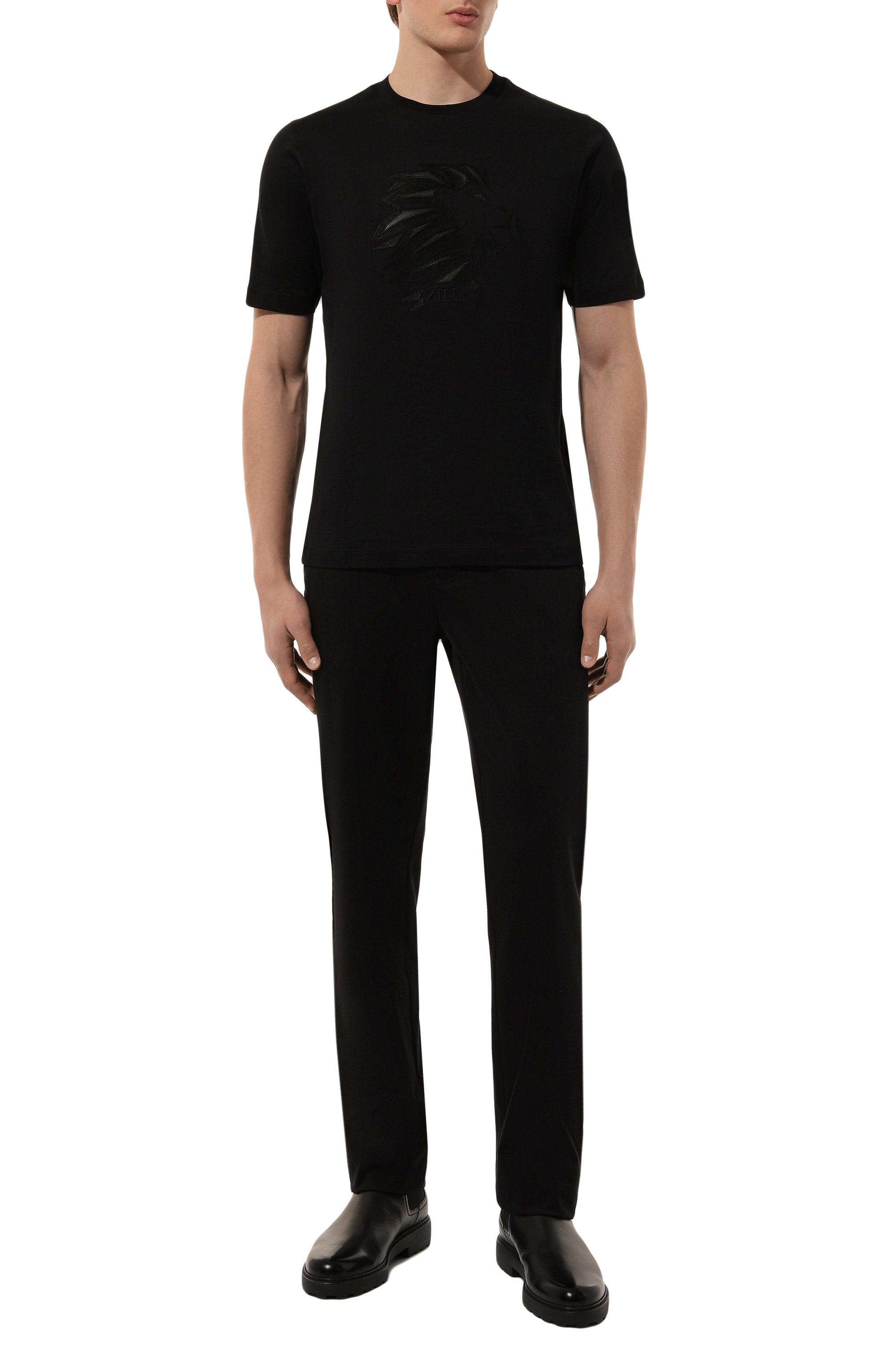 Хлопковая футболка ZILLI, арт. TSR001M0115VHAL00, фото 2