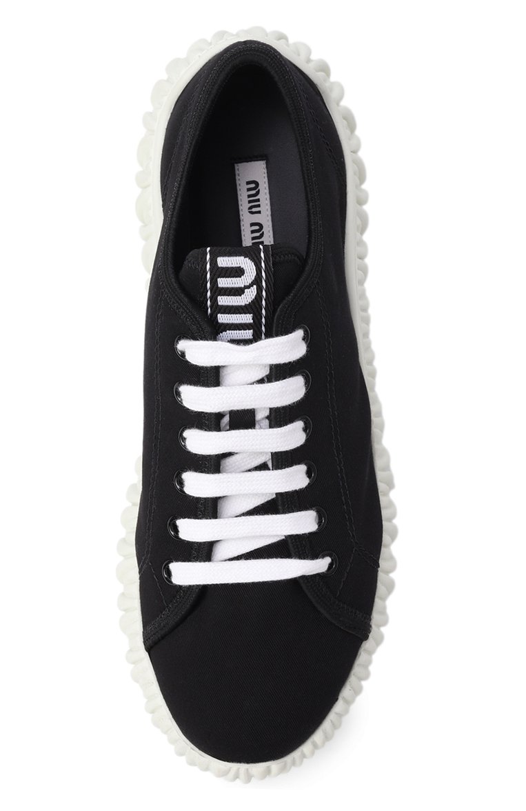 Текстильные кроссовки MIU MIU, арт. 5E373D-GUD-F0002, фото 4