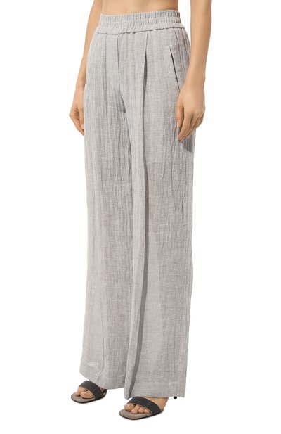 Льняные брюки BRUNELLO CUCINELLI, арт. MH570B1341, фото 3