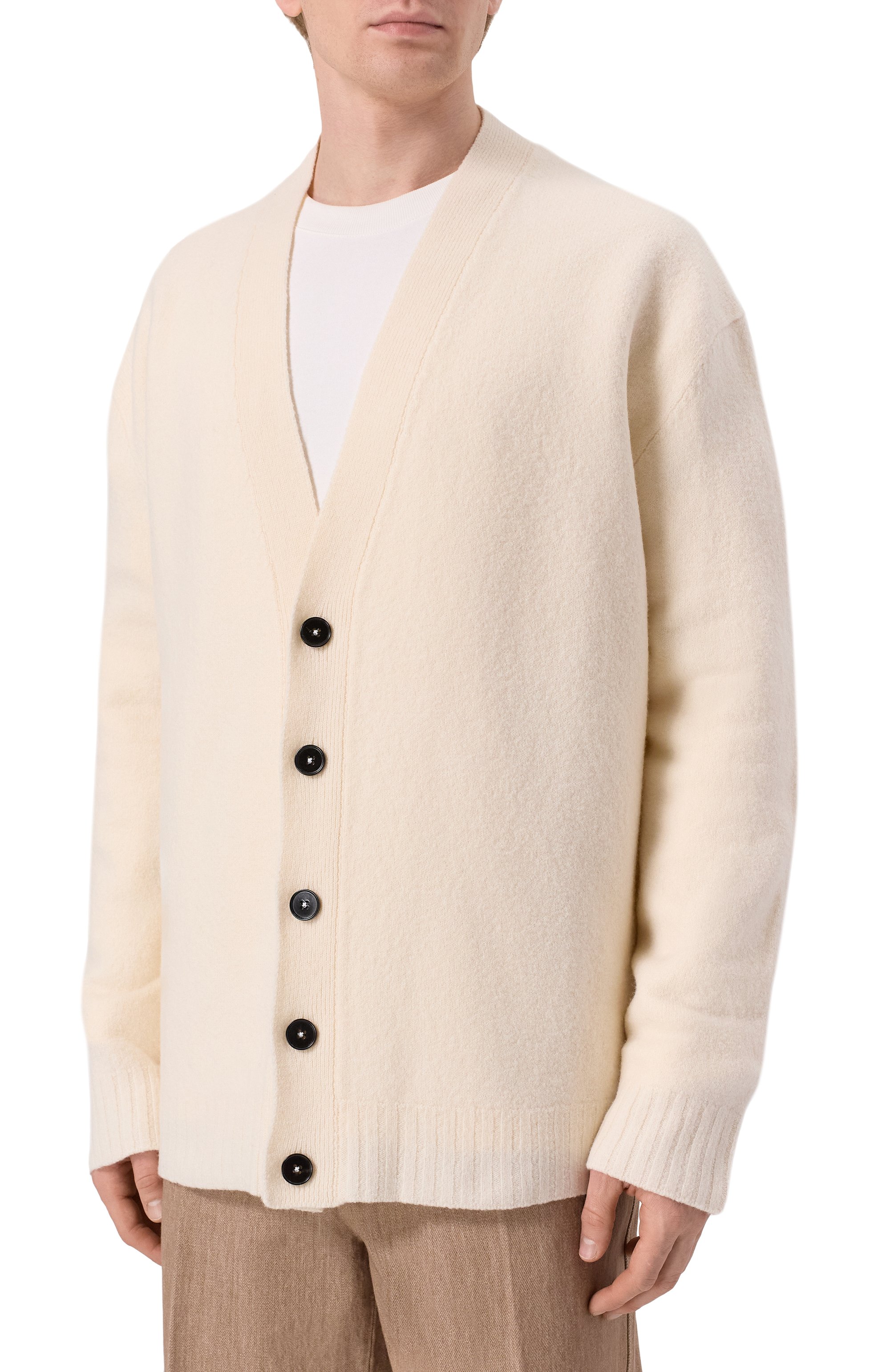 Шерстяной кардиган JIL SANDER, арт. J22HP0005-J14506, фото 3