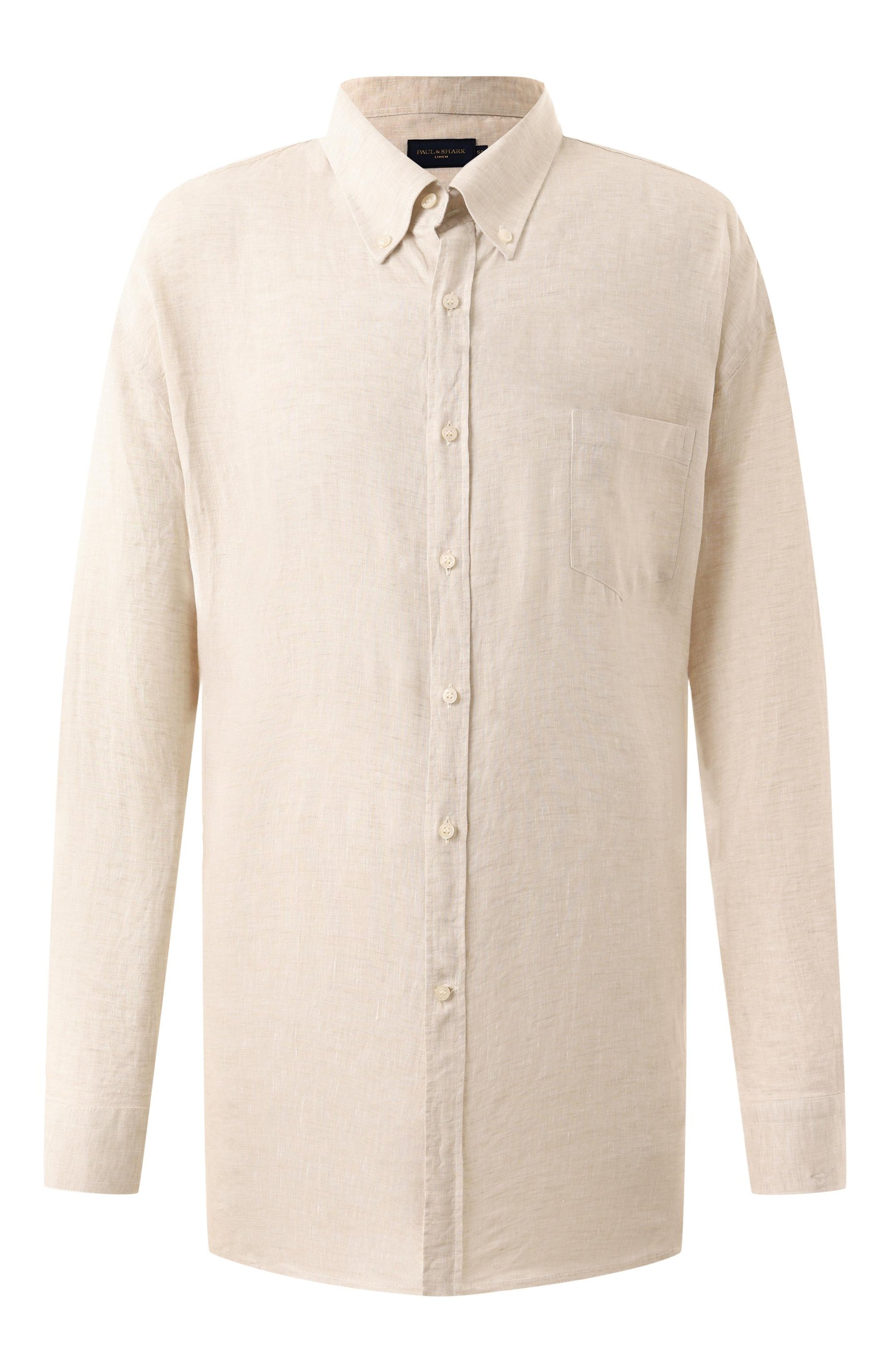 Льняная рубашка PAUL&SHARK, арт. 25413006R/48, фото 1