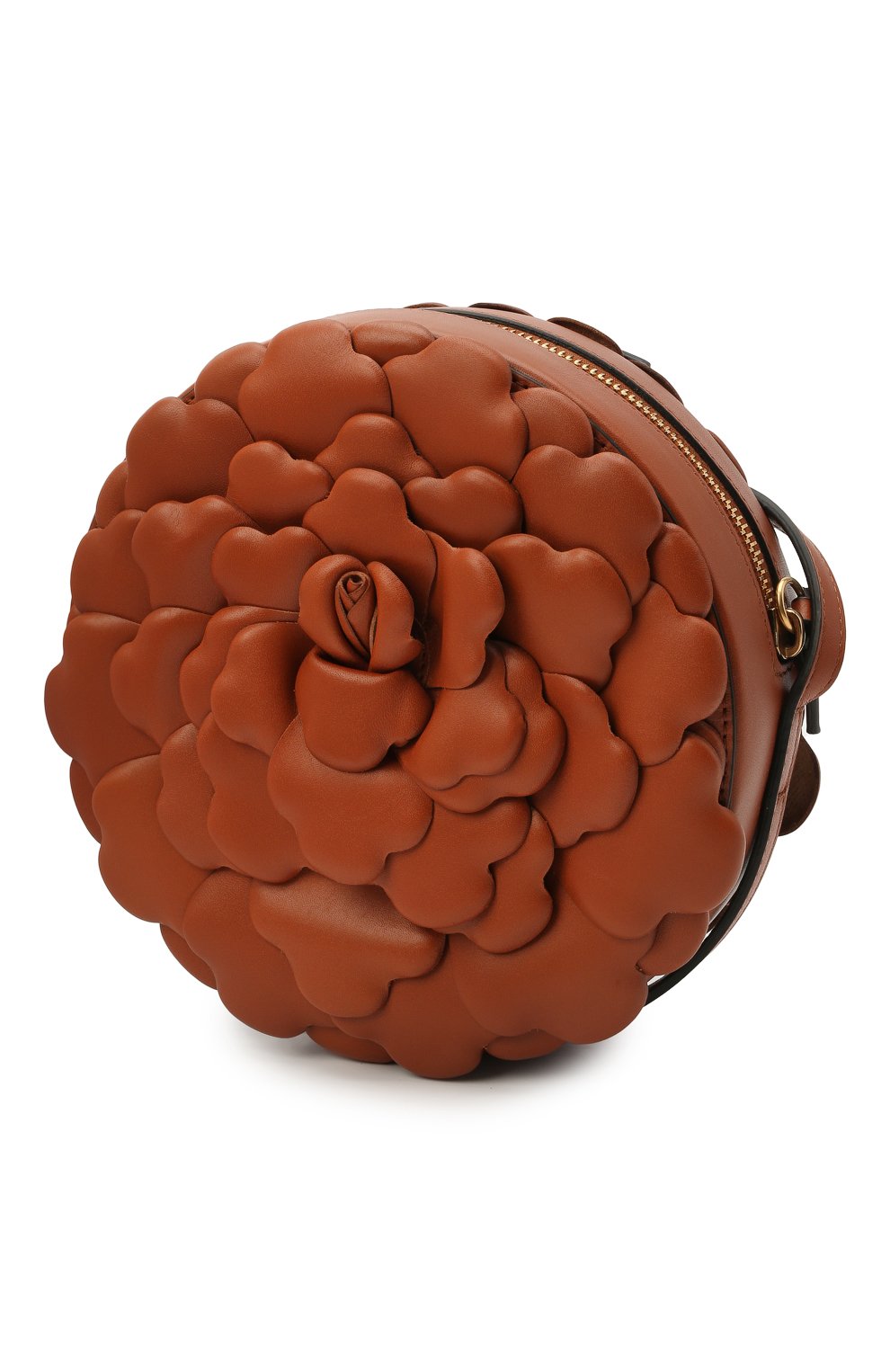 Сумка atelier 03 rose edition VALENTINO коричневого цвета по цене 276000 руб., арт. VW2B0I32/IKP, фото 3 Сумка atelier 03 rose edition VALENTINO, арт. VW2B0I32/IKP, фото 3