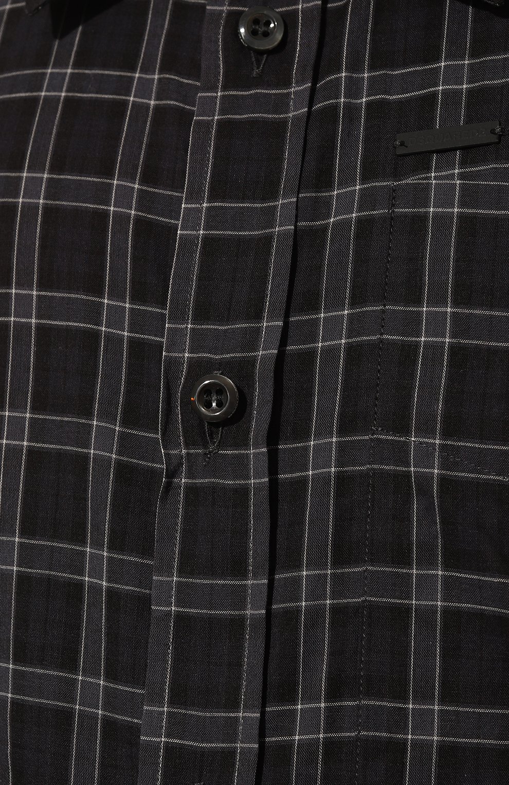 Хлопковая рубашка DSQUARED2, арт. S75DL0838/S60594, фото 5