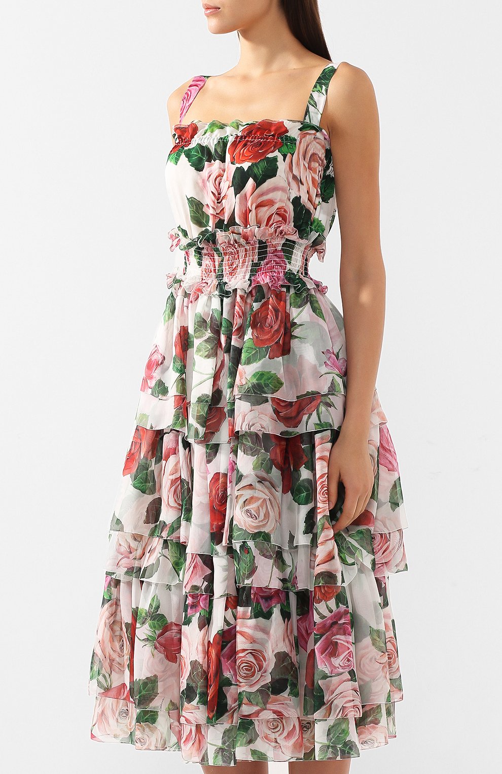 Шелковое платье DOLCE & GABBANA, арт. F6C8BT/HS102, фото 3