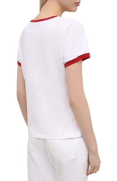 Хлопковая футболка GOLDEN GOOSE DELUXE BRAND, арт. GWP00744.P000418, фото 4